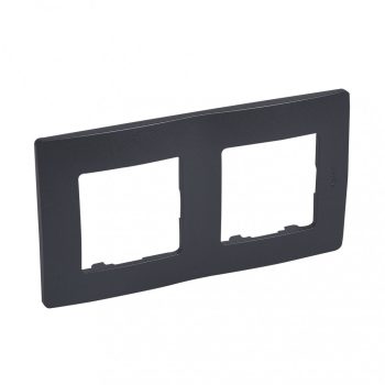 LEGRAND-397032 Niloé kettes keret, matt fekete