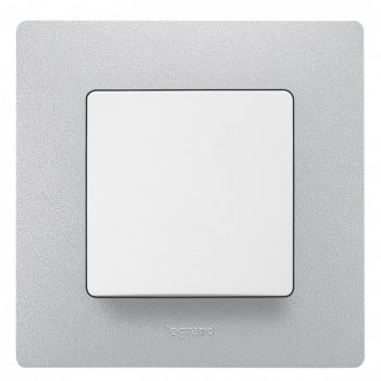 LEGRAND-397041 Niloé egyes keret, alumínium