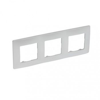 LEGRAND-397043 Niloé hármas keret, alumínium