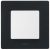 LEGRAND-397051 Niloé egyes keret, onyx fekete