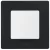 LEGRAND-397051 Niloé egyes keret, onyx fekete