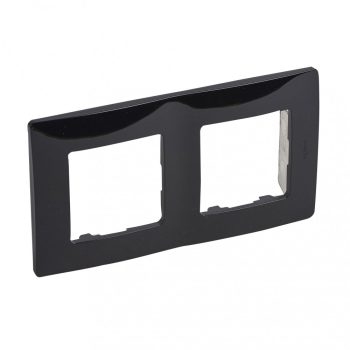 LEGRAND-397052 Niloé kettes keret, onyx fekete