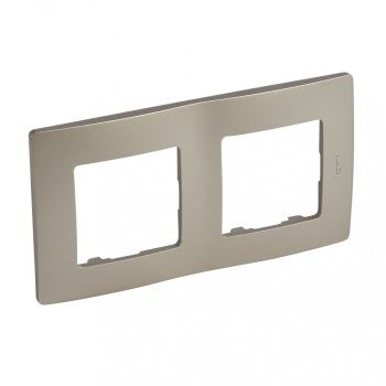 LEGRAND-397062 Niloé kettes keret, pezsgő