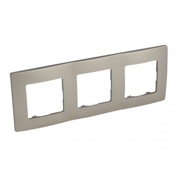 LEGRAND-397063 Niloé hármas keret, pezsgő