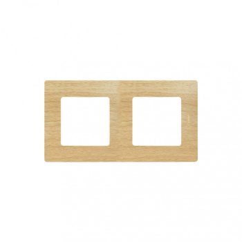 LEGRAND-397096 Niloé kettes keret, világos fa dekor