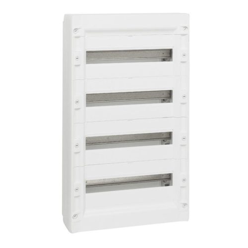 LEGRAND-401679 XL3 125 falon kívüli elosztószekrény 4 sor 72 modul, műanyag