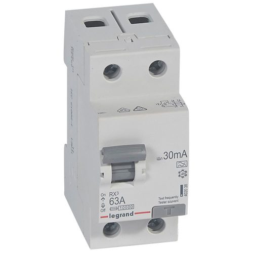 LEGRAND-402038 RX3 áram-védőkapcsoló 2P 63A A 30MA