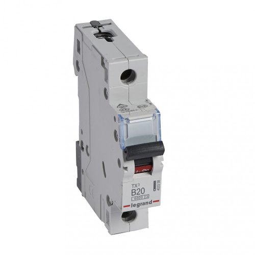 LEGRAND-403358 TX3 kismegszakító 1P B20 6000A/6kA BIC
