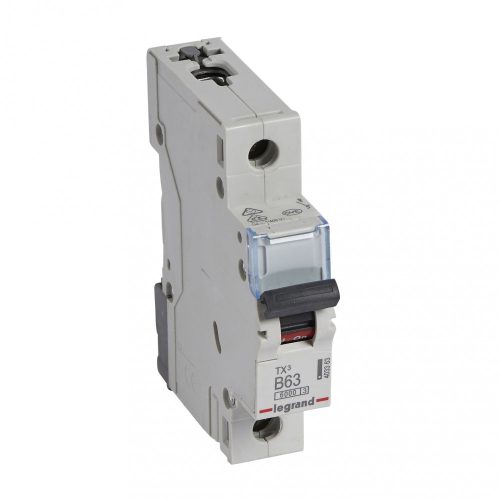 LEGRAND-403363 TX3 kismegszakító 1P B63 6000A/6kA BIC