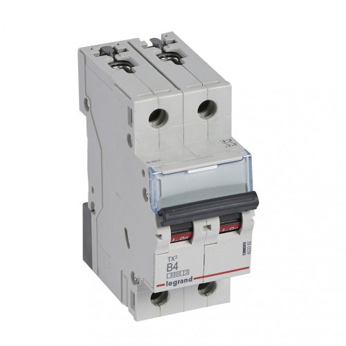 LEGRAND-403382 TX3 kismegszakító 2P B4 6000A/6kA BIC