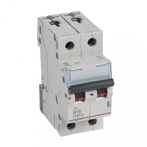 LEGRAND-403387 TX3 kismegszakító 2P B16 6000A/6kA BIC