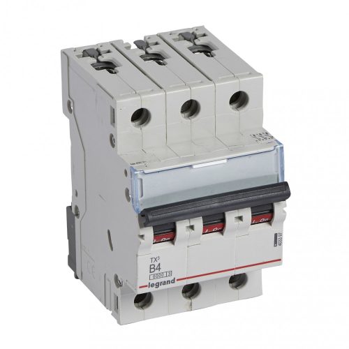 LEGRAND-403397 TX3 kismegszakító 3P B4 6000A/6kA BIC