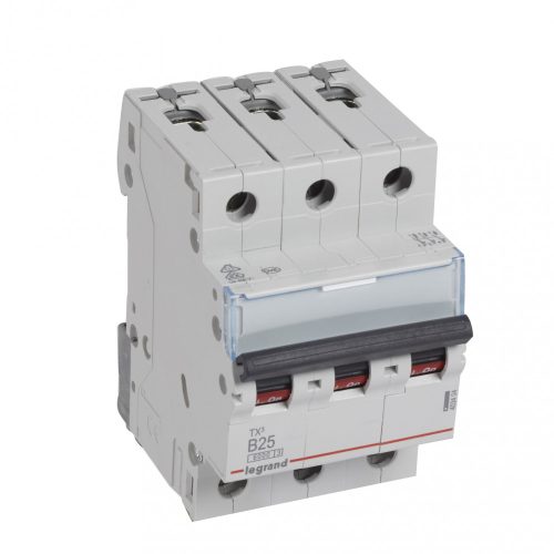 LEGRAND-403404 TX3 kismegszakító 3P B25 6000A/6kA BIC