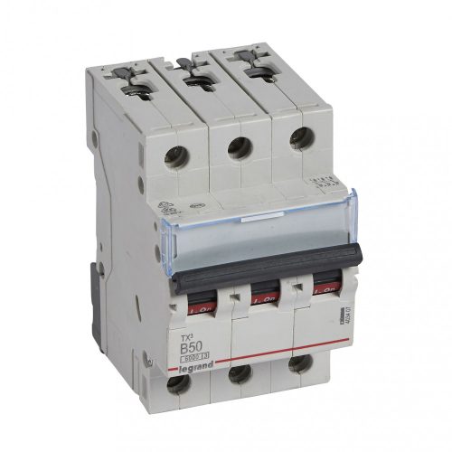 LEGRAND-403407 TX3 kismegszakító 3P B50 6000A/6kA BIC