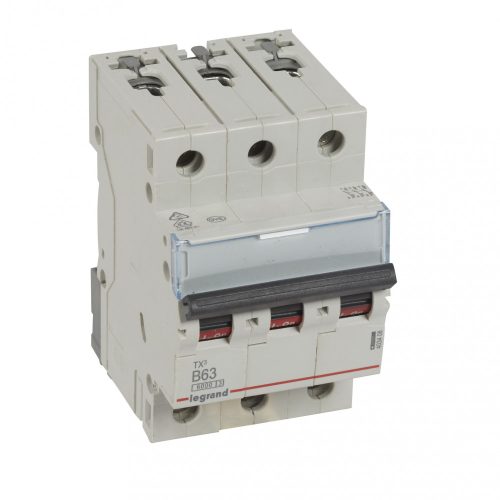 LEGRAND-403408 TX3 kismegszakító 3P B63 6000A/6kA BIC