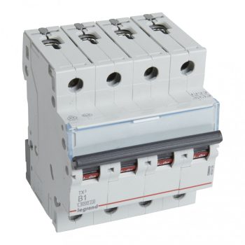 LEGRAND-403409 TX3 kismegszakító 4P B1 6000A/6kA BIC