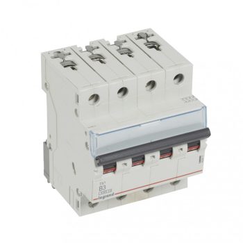 LEGRAND-403411 TX3 kismegszakító 4P B3 6000A/6kA BIC