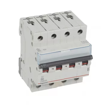 LEGRAND-403413 TX3 kismegszakító 4P B6 6000A/6kA BIC