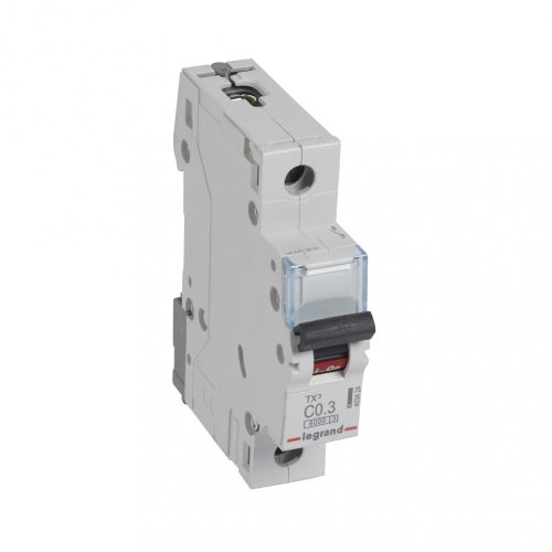 LEGRAND-403424 TX3 kismegszakító 1P C0,3 6000A/6kA BIC