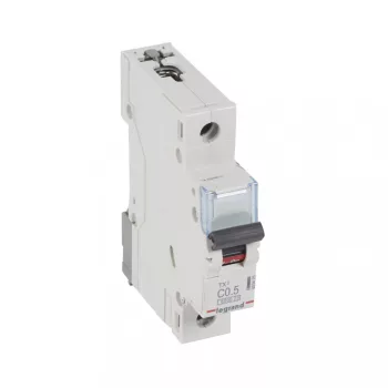 LEGRAND-403425 TX3 kismegszakító 1P C0,5 6000A/6kA BIC