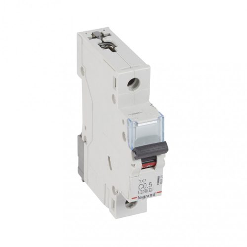 LEGRAND-403425 TX3 kismegszakító 1P C0,5 6000A/6kA BIC