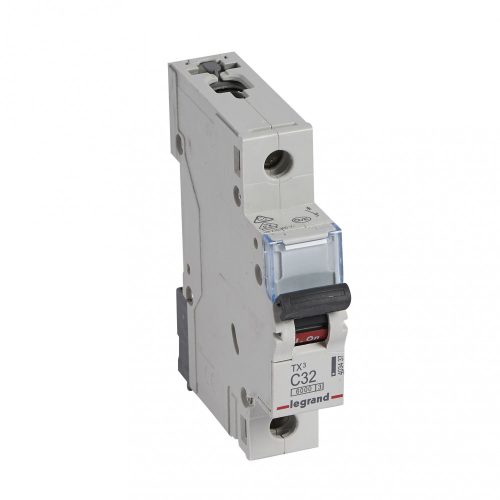 LEGRAND-403437 TX3 kismegszakító 1P C32 6000A/6kA BIC