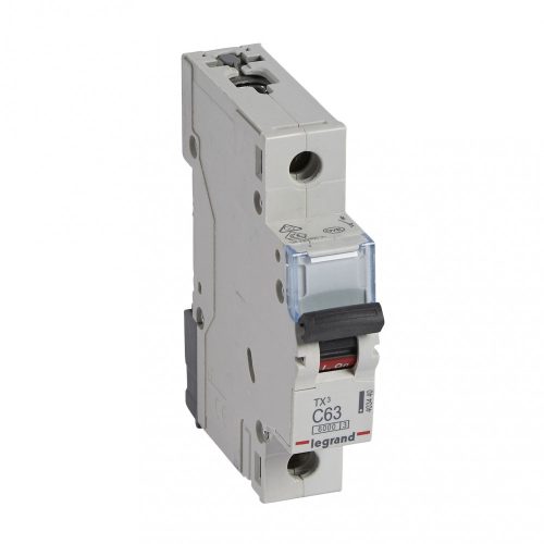 LEGRAND-403440 TX3 kismegszakító 1P C63 6000A/6kA BIC