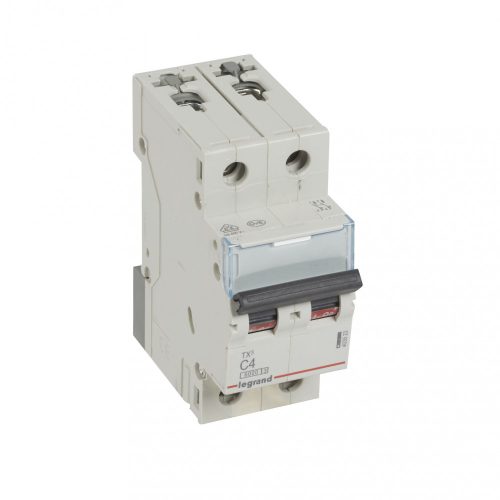 LEGRAND-403523 TX3 kismegszakító 2P C4 6000A/6kA BIC