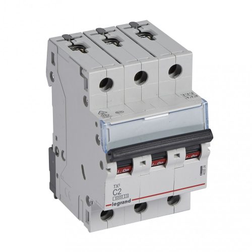 LEGRAND-403538 TX3 kismegszakító 3P C2 6000A/6kA BIC