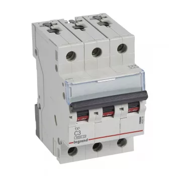LEGRAND-403539 TX3 kismegszakító 3P C3 6000A/6kA BIC