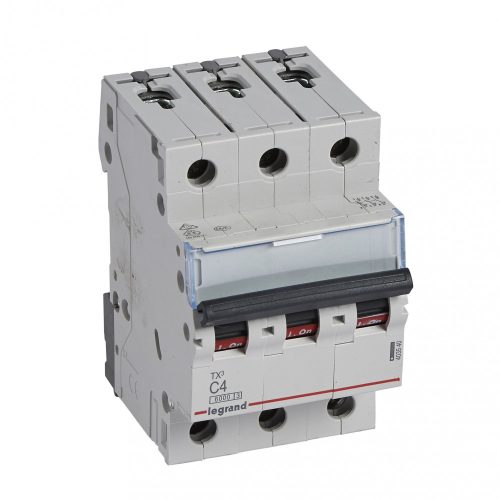 LEGRAND-403540 TX3 kismegszakító 3P C4 6000A/6kA BIC