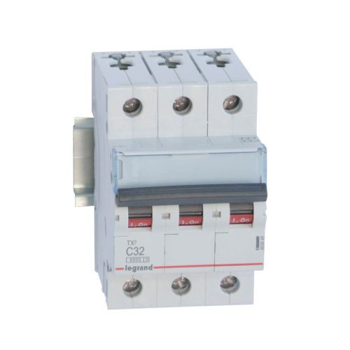 LEGRAND-403548 TX3 kismegszakító 3P C32 6000A/6kA BIC