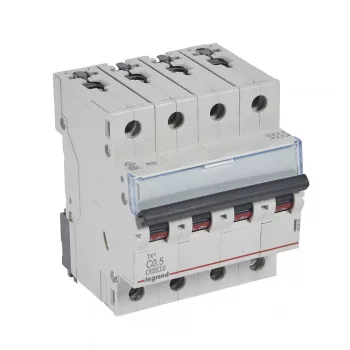 LEGRAND-403553 TX3 kismegszakító 4P C0,5 6000A/6kA BIC