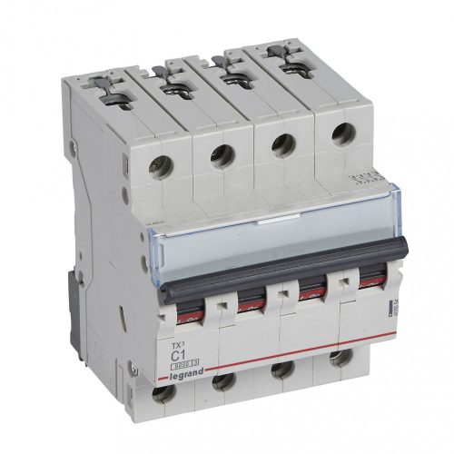 LEGRAND-403554 TX3 kismegszakító 4P C1 6000A/6kA BIC