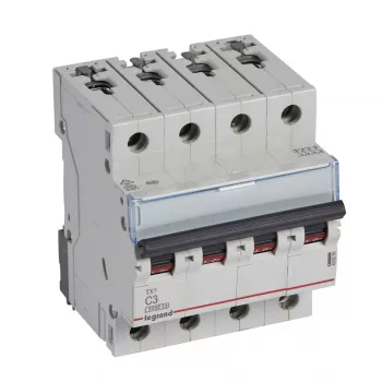 LEGRAND-403556 TX3 kismegszakító 4P C3 6000A/6kA BIC