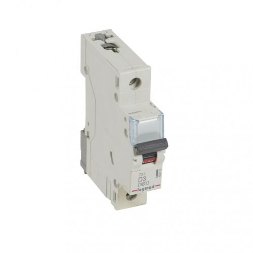 LEGRAND-403715 TX3 kismegszakító 1P D3 6000A/6kA BIC