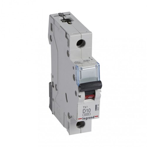 LEGRAND-403719 TX3 kismegszakító 1P D10 6000A/6kA BIC
