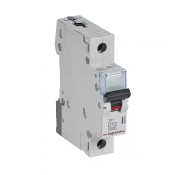 LEGRAND-403720 TX3 kismegszakító 1P D13 6000A/6kA BIC