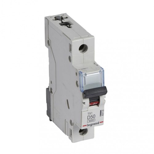 LEGRAND-403726 TX3 kismegszakító 1P D50 6000A/6kA BIC