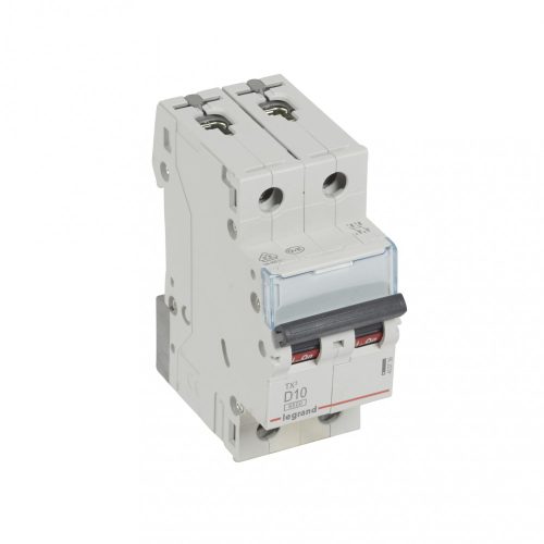 LEGRAND-403736 TX3 kismegszakító 2P D10 6000A/6kA BIC