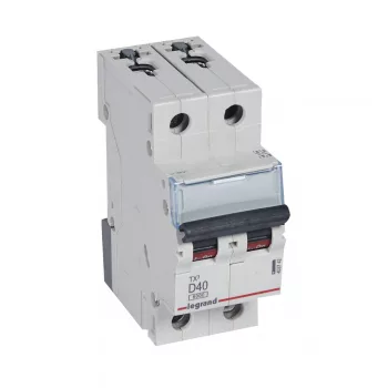 LEGRAND-403742 TX3 kismegszakító 2P D40 6000A/6kA BIC