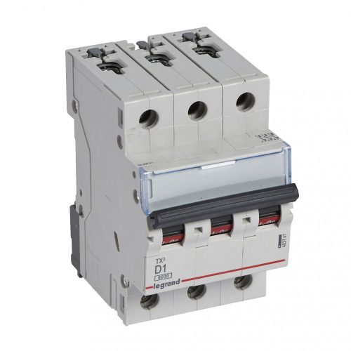 LEGRAND-403747 TX3 kismegszakító 3P D1 6000A/6kA BIC