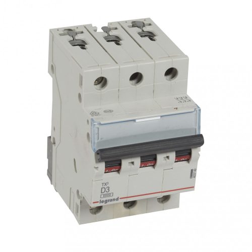 LEGRAND-403749 TX3 kismegszakító 3P D3 6000A/6kA BIC