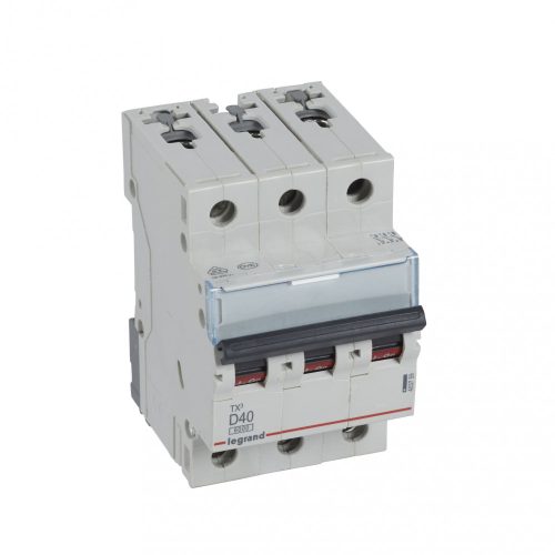 LEGRAND-403759 TX3 kismegszakító 3P D40 6000A/6kA BIC