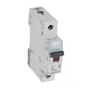 LEGRAND-404080 TX3 kismegszakító 1P B4 10000A/10kA BIC