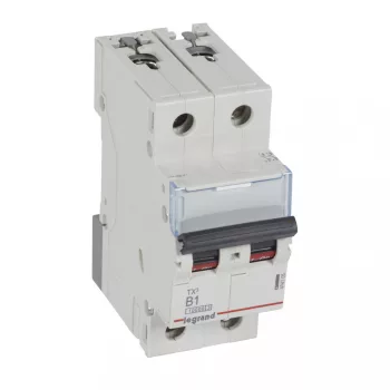 LEGRAND-404105 TX3 kismegszakító 2P B1 10000A/10kA BIC