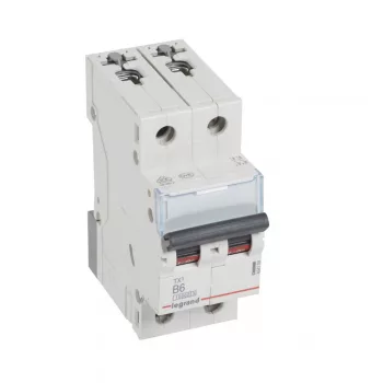 LEGRAND-404109 TX3 kismegszakító 2P B6 10000A/10kA BIC