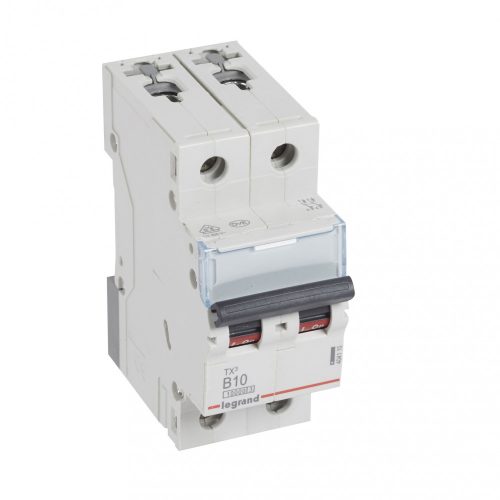 LEGRAND-404110 TX3 kismegszakító 2P B10 10000A/10kA BIC