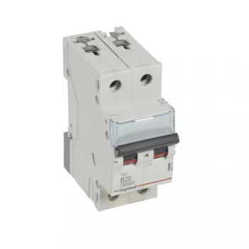 LEGRAND-404113 TX3 kismegszakító 2P B20 10000A/10kA BIC