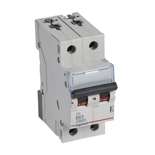 LEGRAND-404118 TX3 kismegszakító 2P B63 10000A/10kA BIC